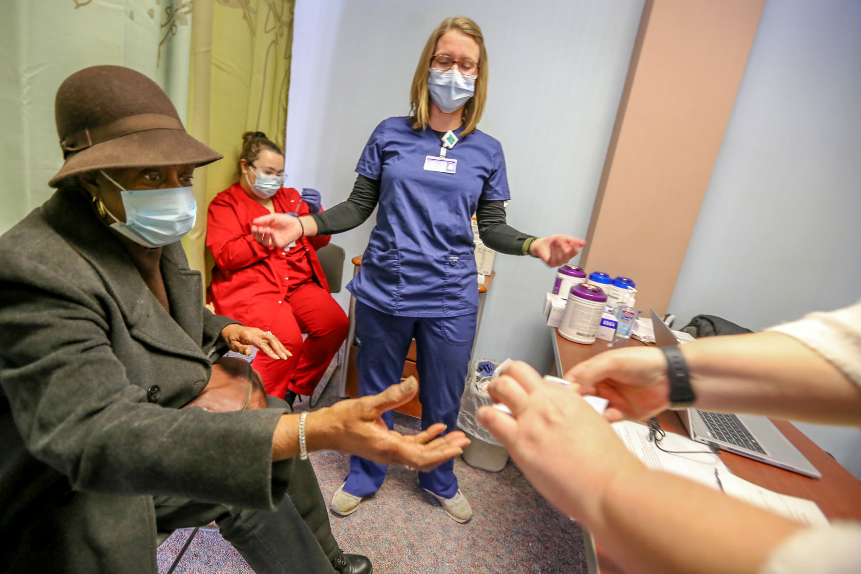 Covid 19 vaccinations, Methoist Northlake